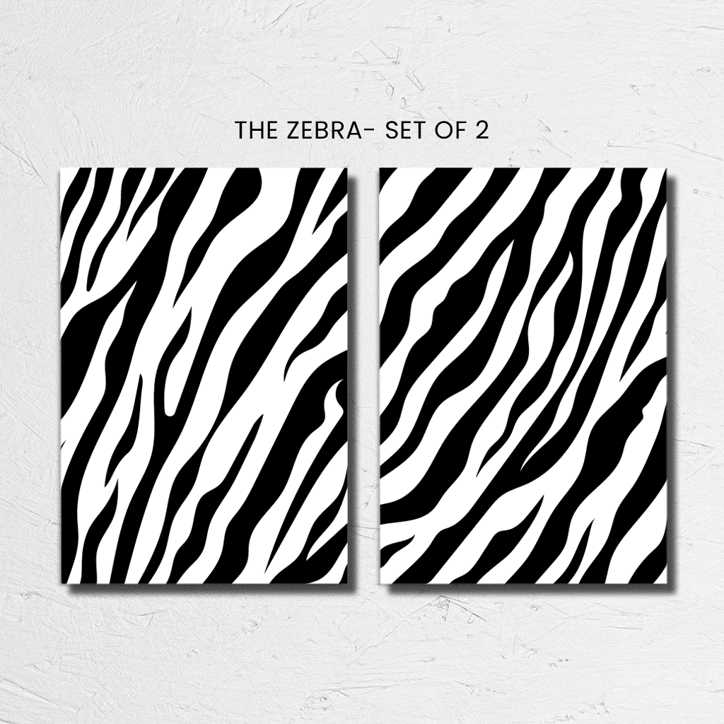 The Zebra - Set of 2